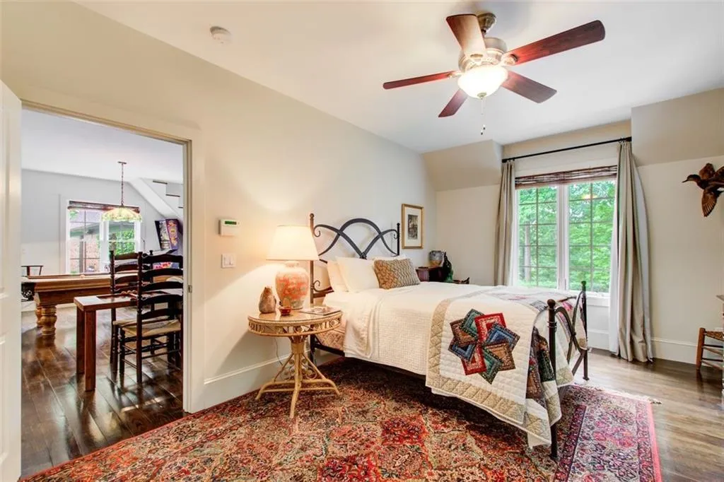 Bedroom in carriage house