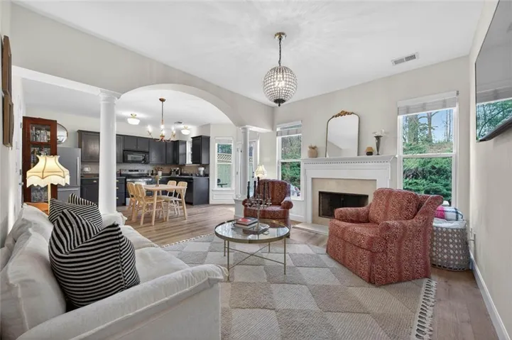 Open floor plan