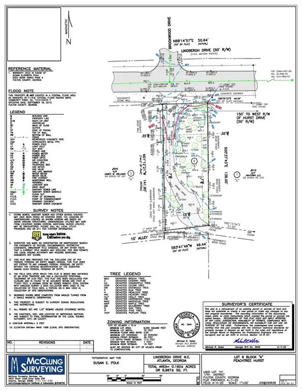 0 Lindbergh Drive Ne, Atlanta, Georgia 30305, ,Land,For Sale,0 Lindbergh Drive Ne,7556402