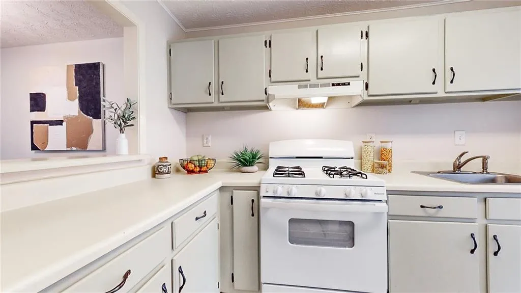 More than ample counter and cabinet space