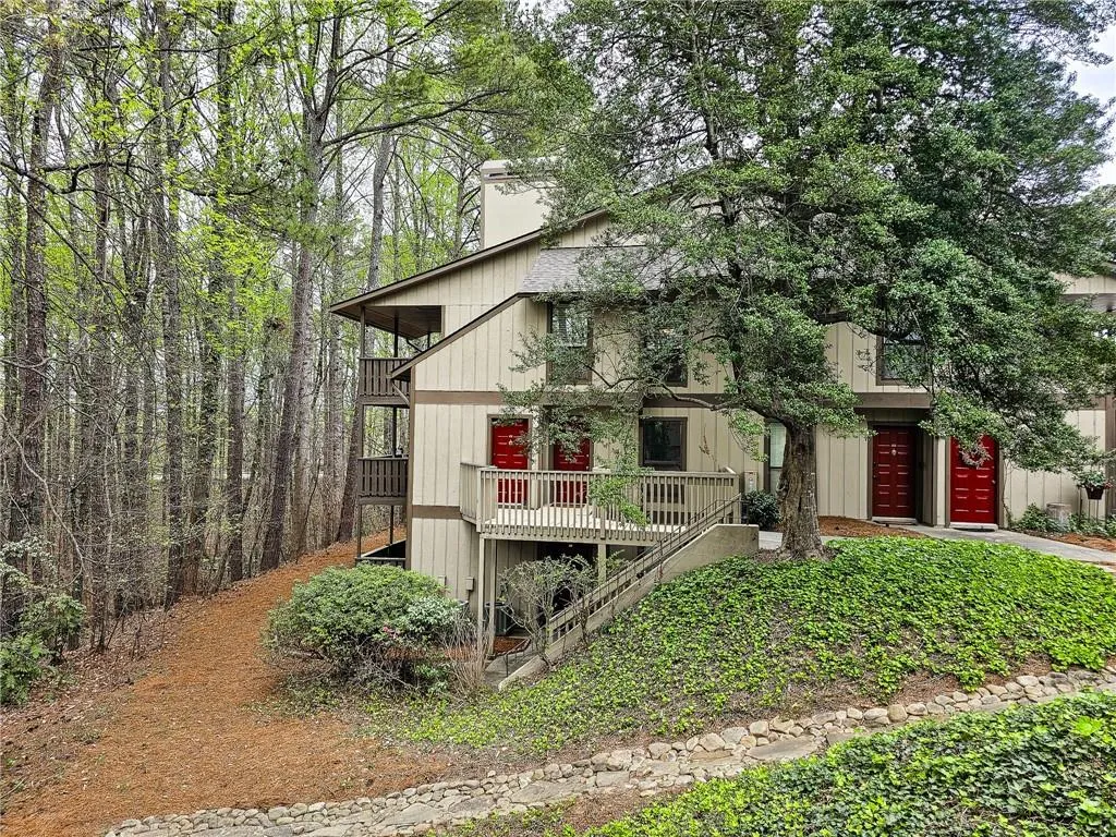 Wooded surroundings