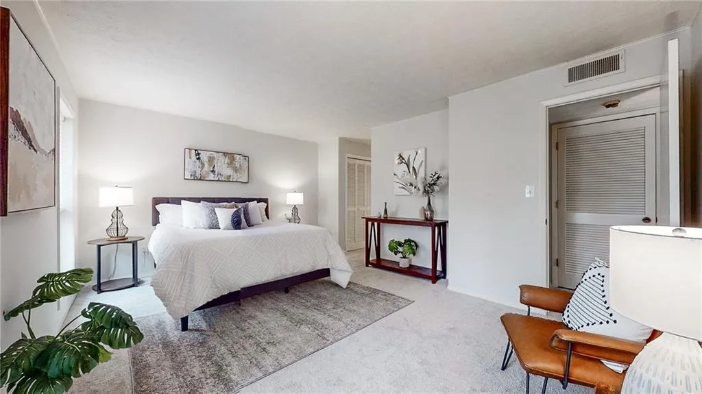 Room for a cozy sitting area