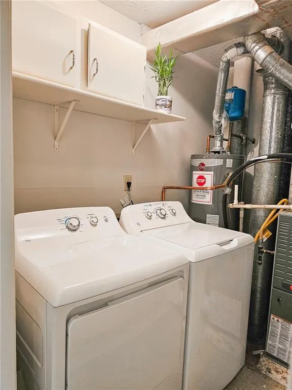 Laundry room also houses the systems
