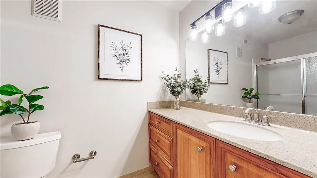 Vanity provides additional storage