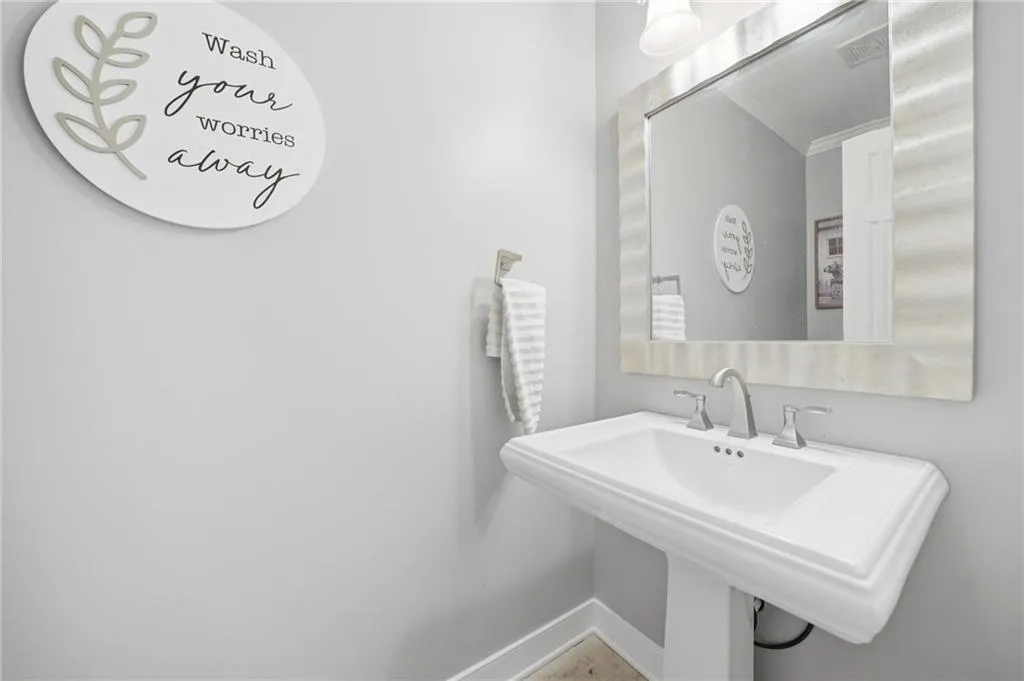 Half Bathroom Perfect for Your Guests and Entertaining