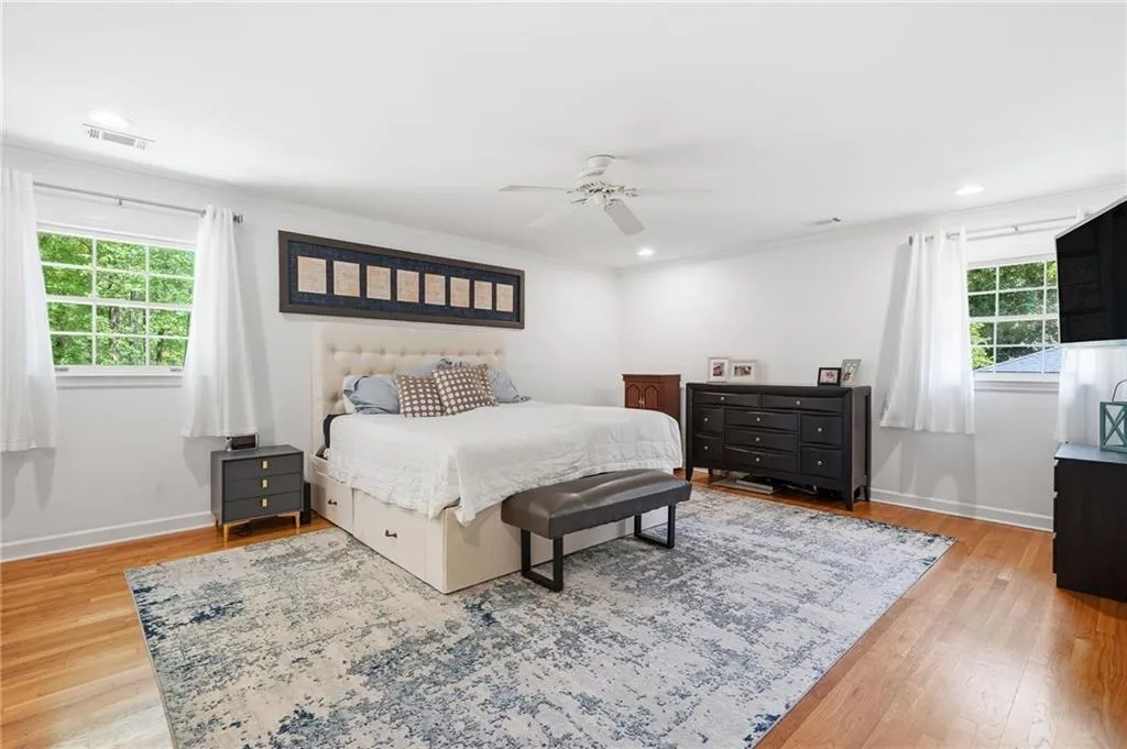 Primary Bedroom Boasting Tons of Space