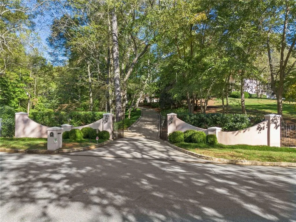 gated entrance