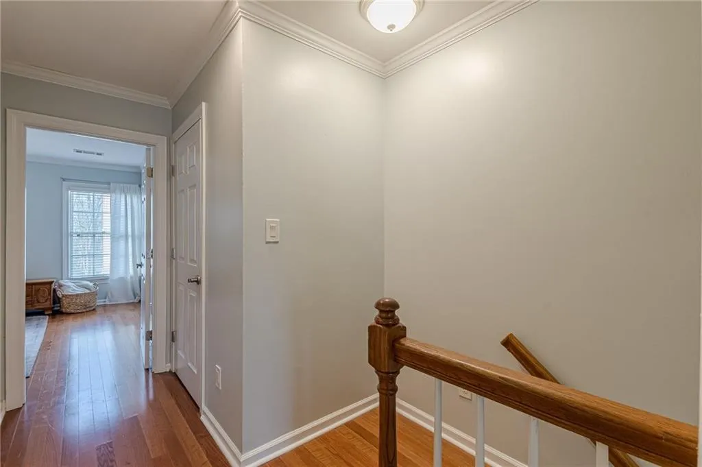 Upstairs Landing where Laundry is Located