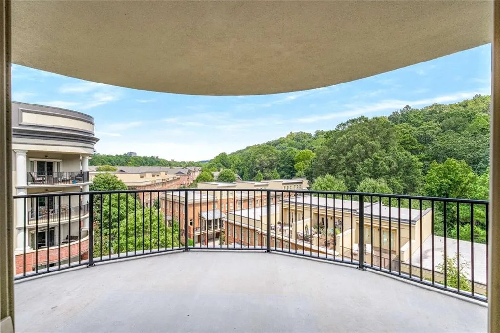 This unit is located at the back of the building facing the beautiful wooded area.
