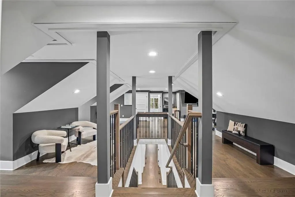 Upper level loft.