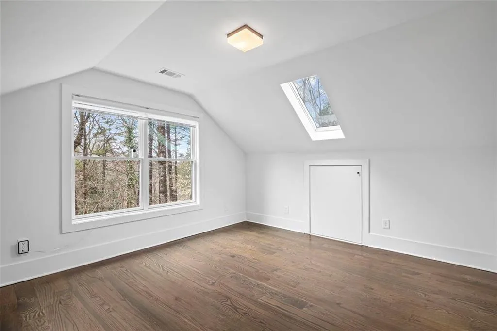 Upper level office space or bedroom.