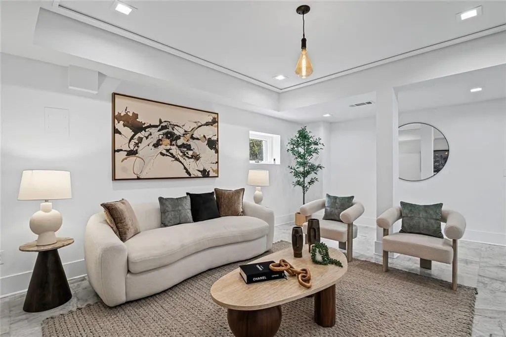 Terrace Level living area.