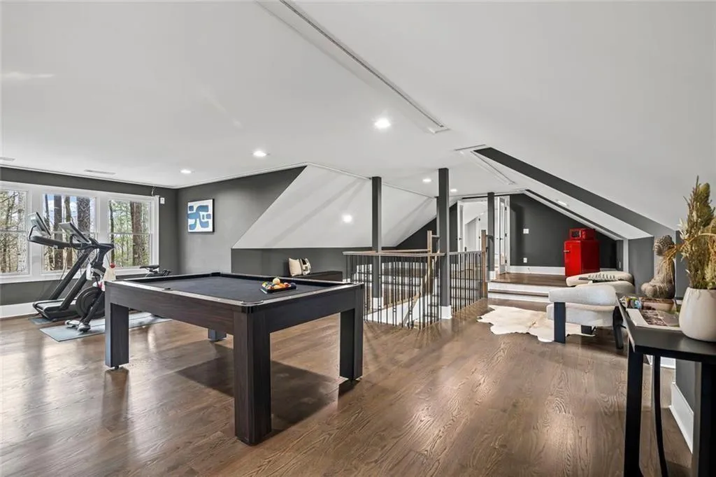 Upper level loft.