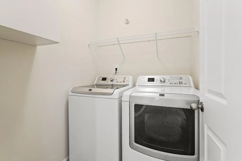 Laundry Room with storage.