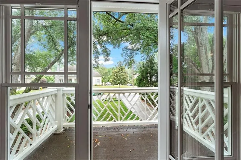 Opens onto private deck