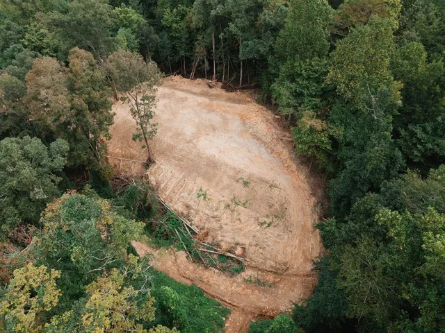 Graded homesite
