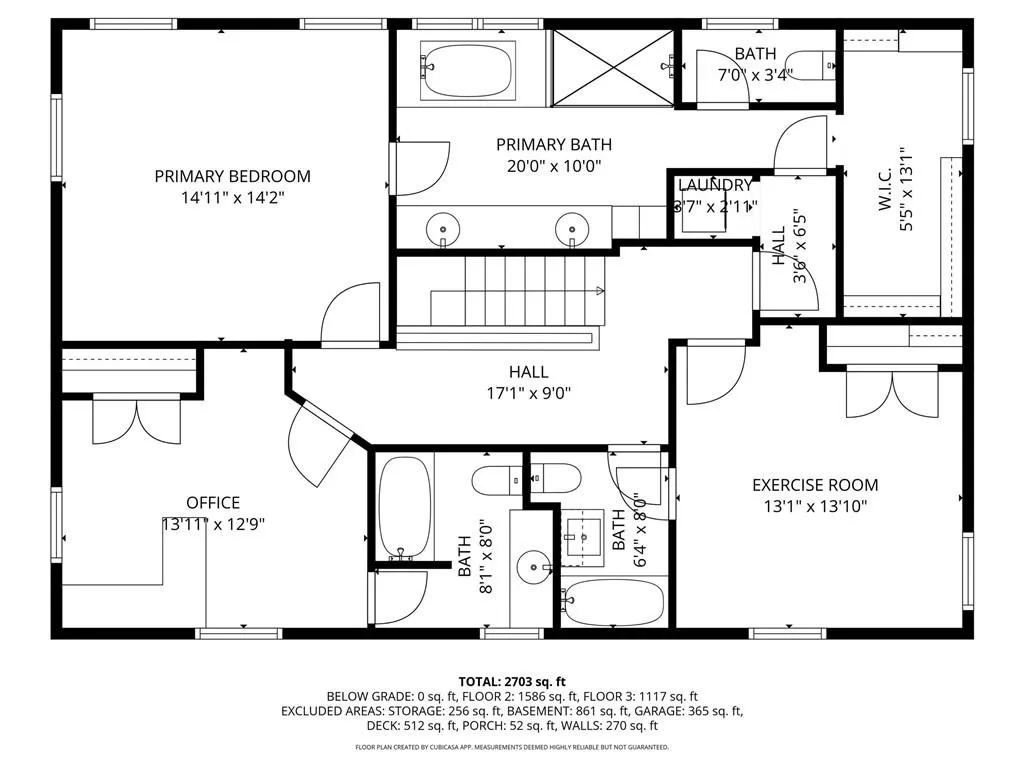 View of floor plan / room layout