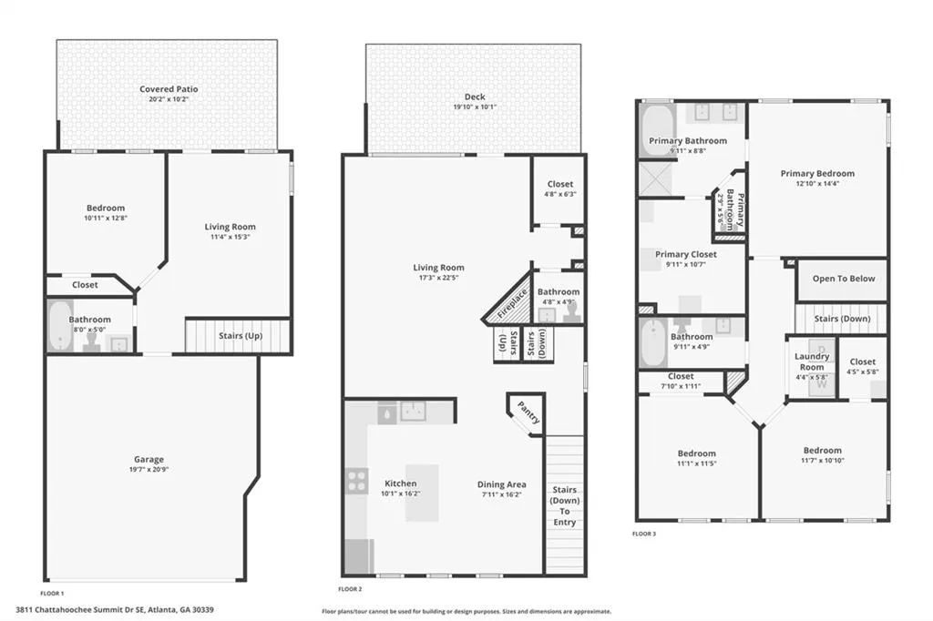 3811 Chattahoochee Summit Drive Se Unit 5, Atlanta, Georgia 30339, 4 Bedrooms Bedrooms, ,3 BathroomsBathrooms,Residential,For Sale,3811 Chattahoochee Summit Drive Se Unit 5,7690105