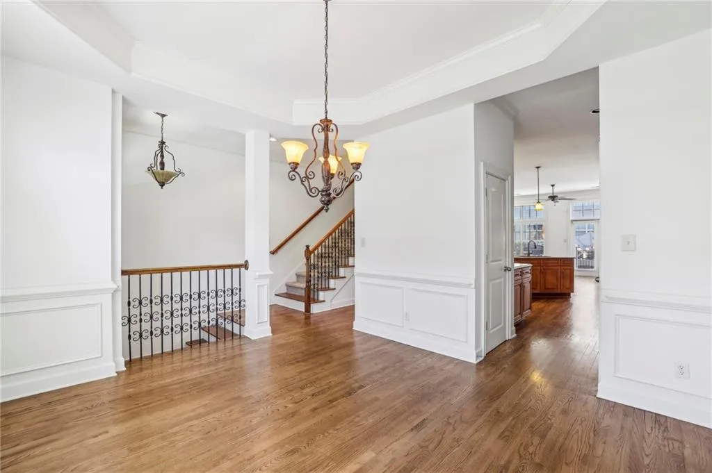 Dining Room that overlooks the Kitchen