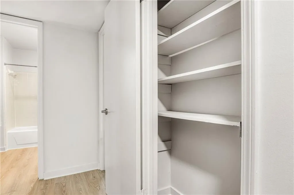 View of closet