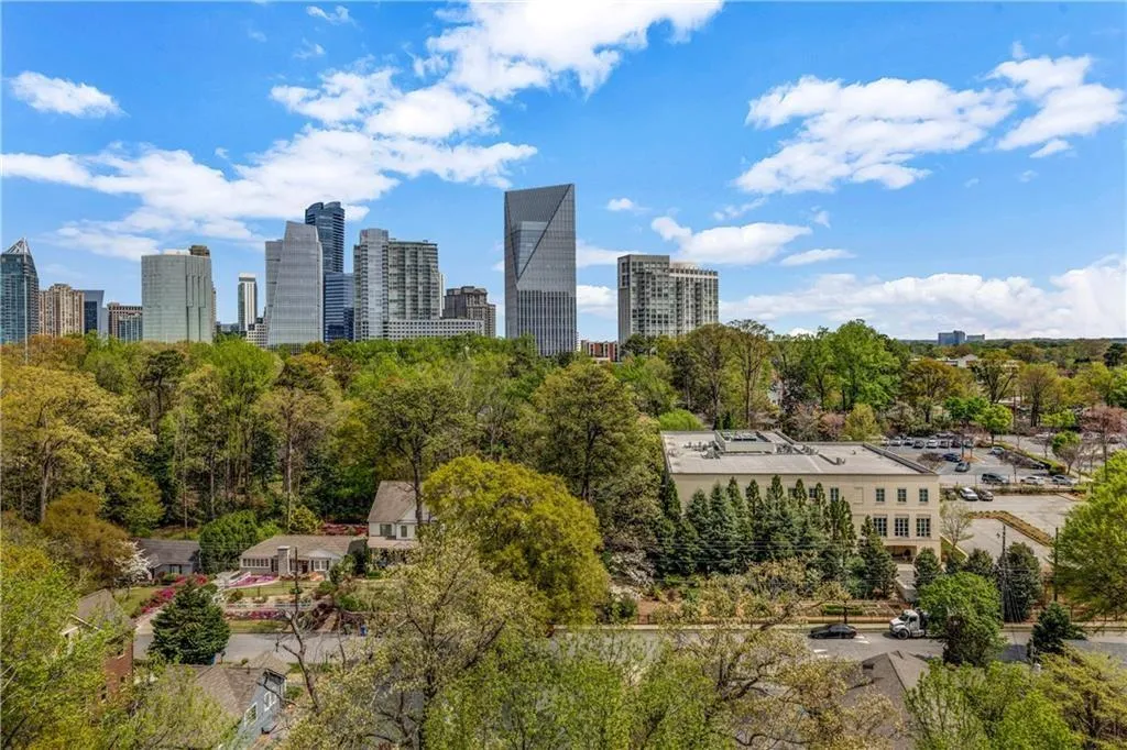 View of city skyline