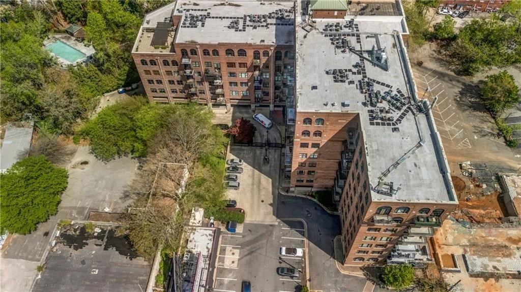 Aerial view of Property