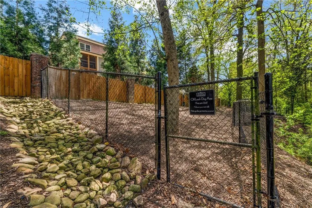 View of gate