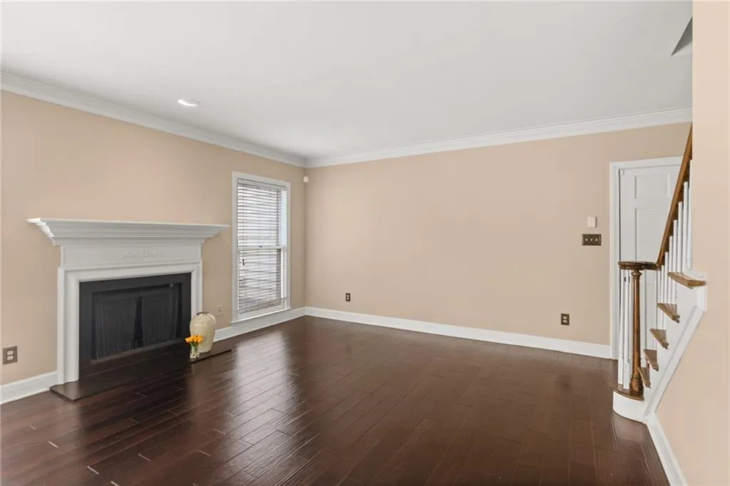 Stairs to upper level