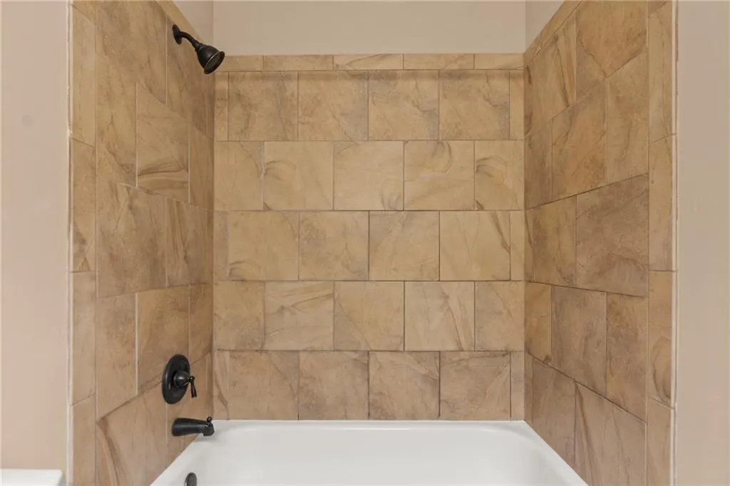 Both Bedrooms have a full bathtub and shower combo, perfect for washing away the day or preparing for your upcoming one :)