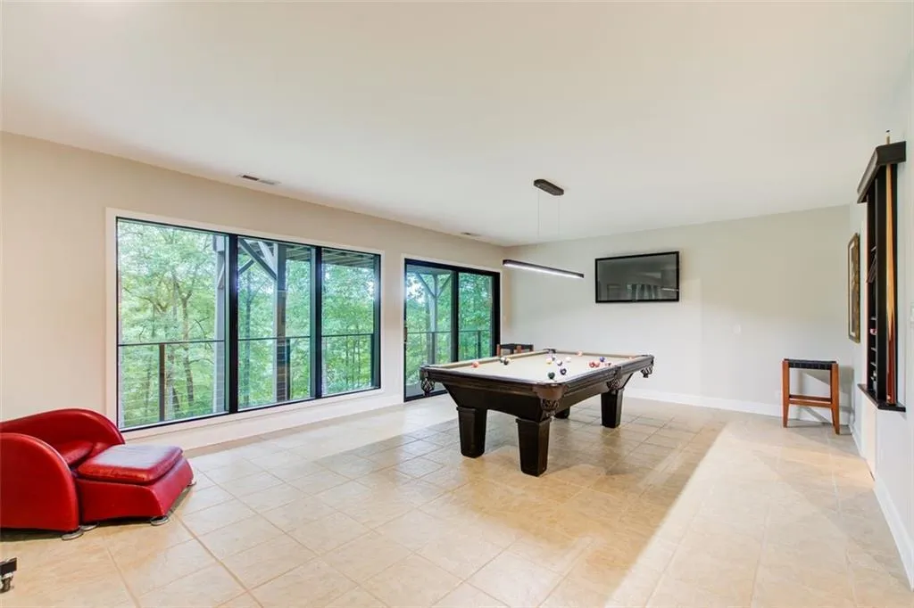 Spacious terrace level living