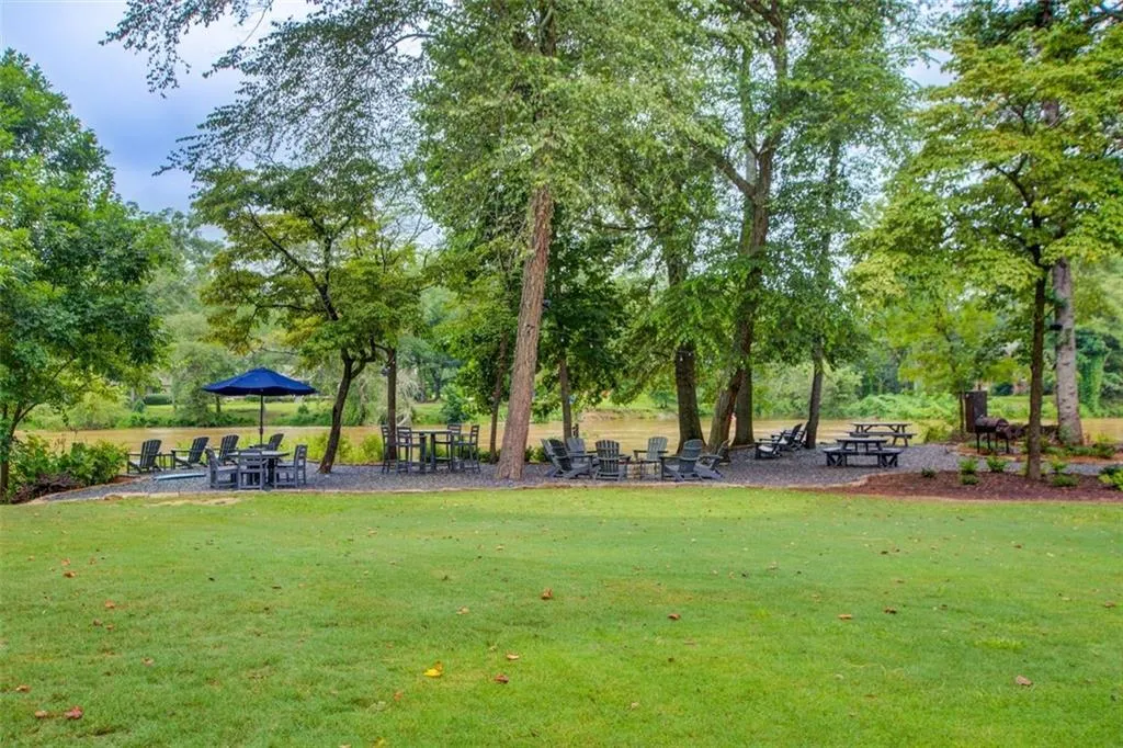 River Chase has it's own little piece of the Chattahoochee River to enjoy.