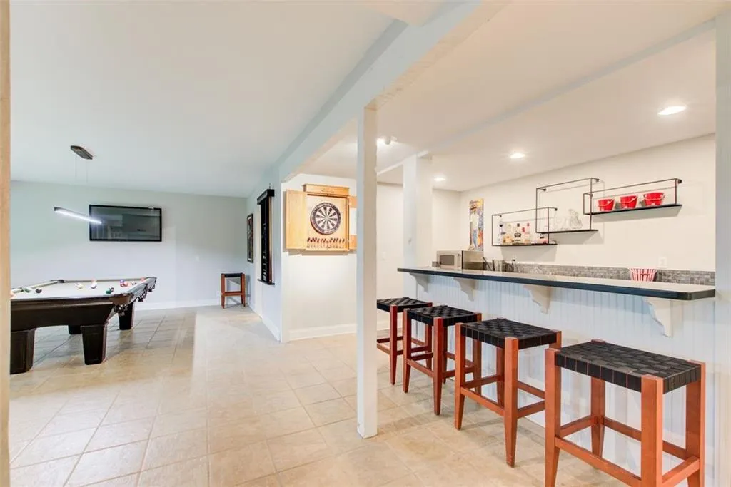 Great spaces everywhere in this house