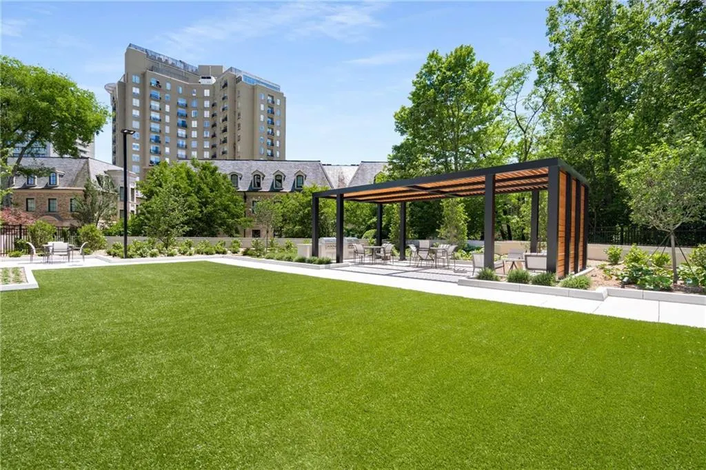 Surrounding community featuring a patio