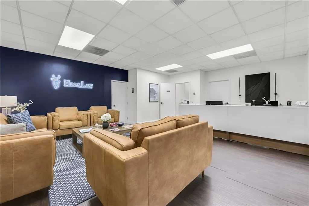 Reception and waiting area