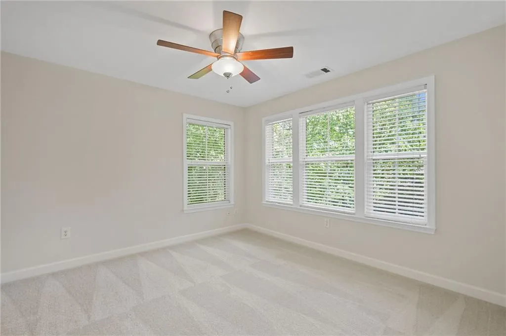 Secondary bedroom on front of unit.