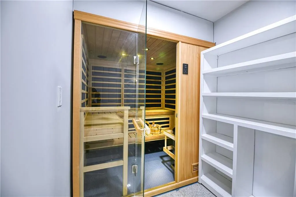 View of sauna