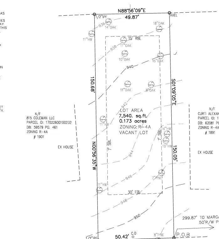 1895 Newman Pl, Atlanta, Georgia 30318, 0 ,Land,For Sale,1895 Newman Pl,7761826