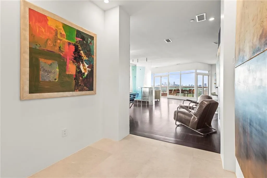 Living Room has beautiful hardwood floors