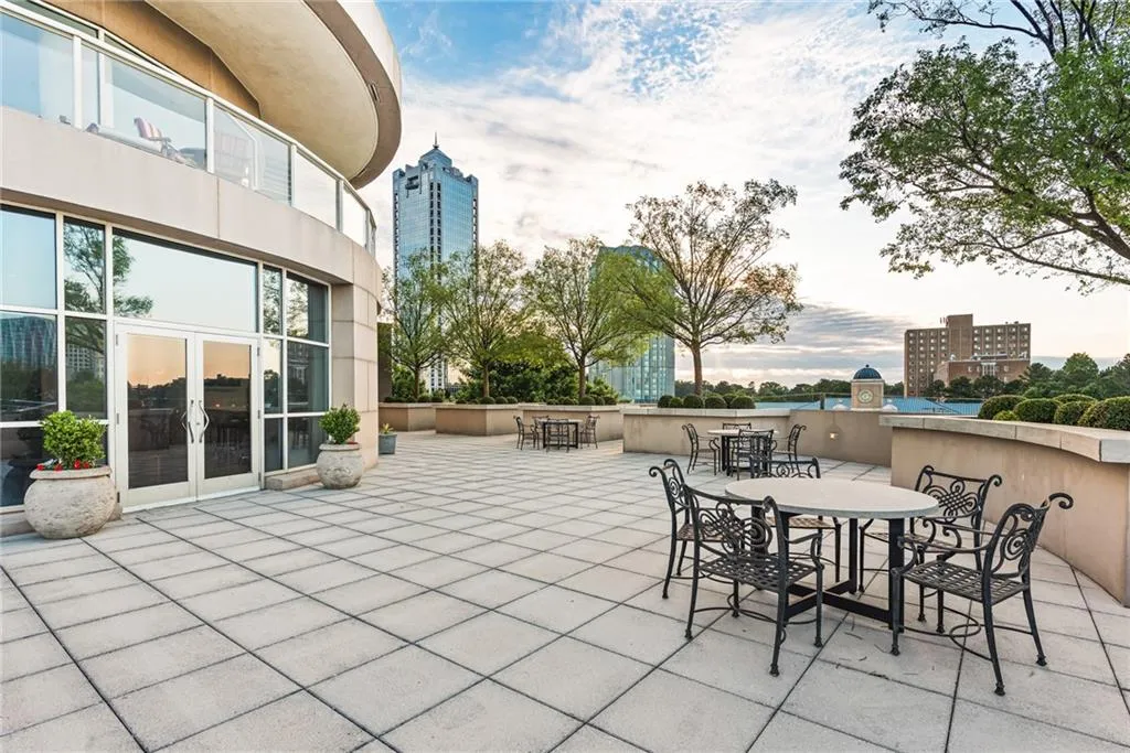 Enjoy the expanse of this deck off the party room