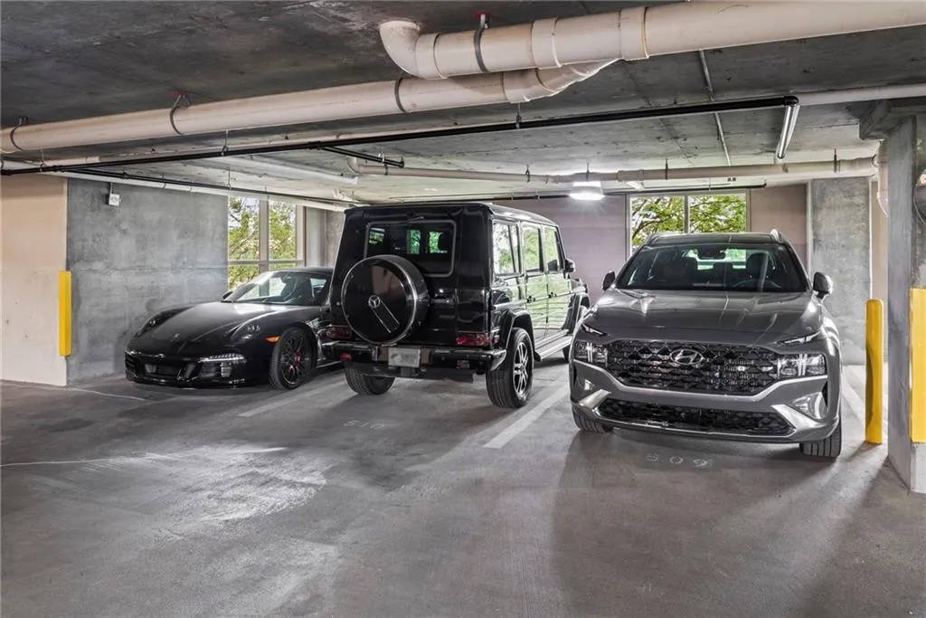 Three contiguous parking spaces!!