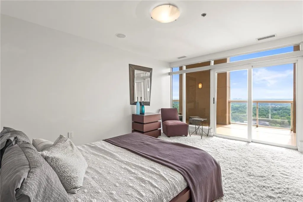 Bedroom #2 has great closets and ensuite bath