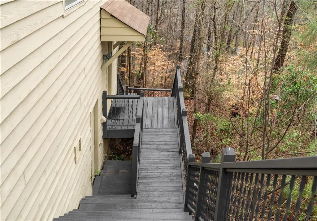 View of deck