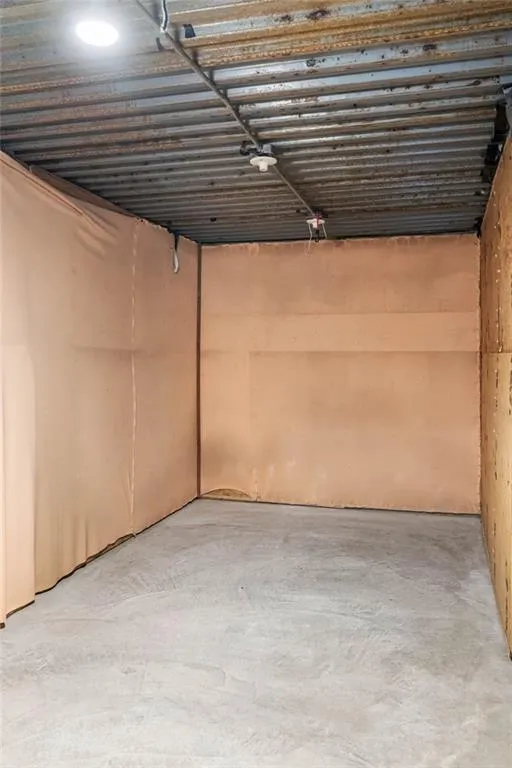 concrete and steel safe room