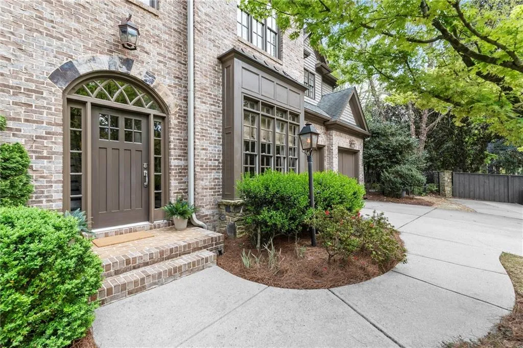 Timeless brick construction.