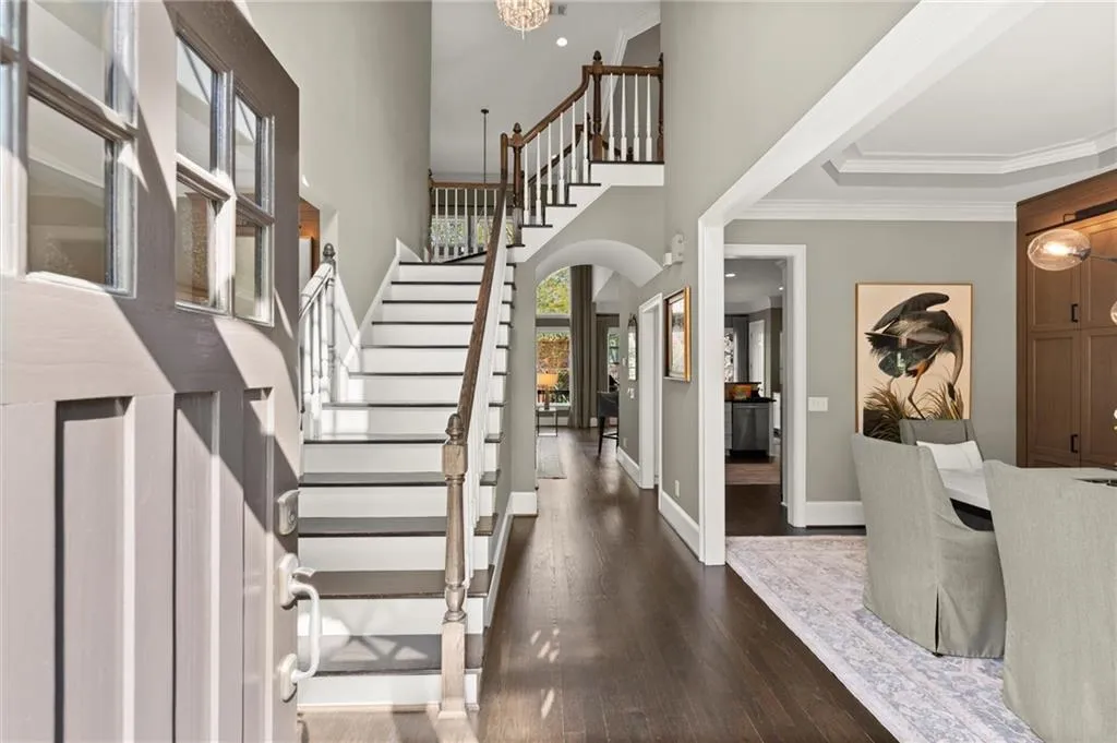 2- story foyer greets you