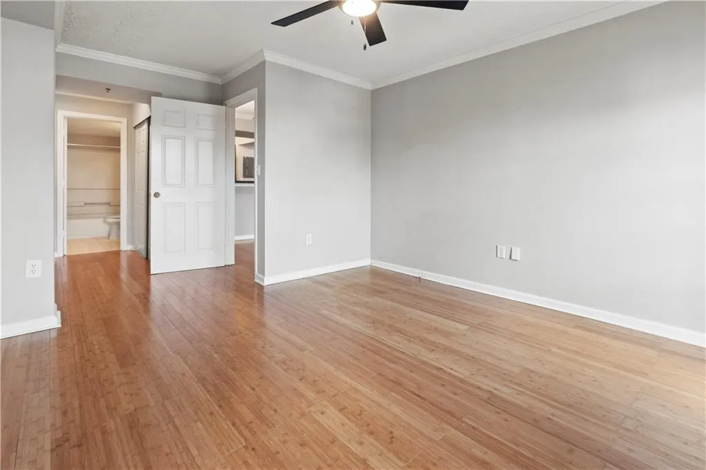 Master Bedroom with Bamboo Flooring