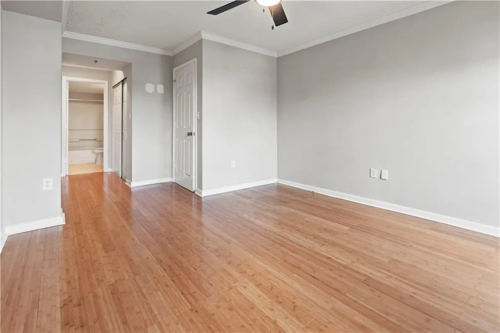 Master Bedroom with Bamboo Flooring