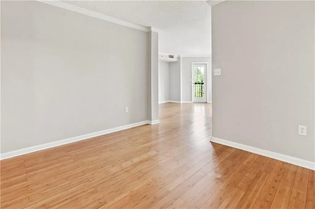 Bamboo flooring throughout