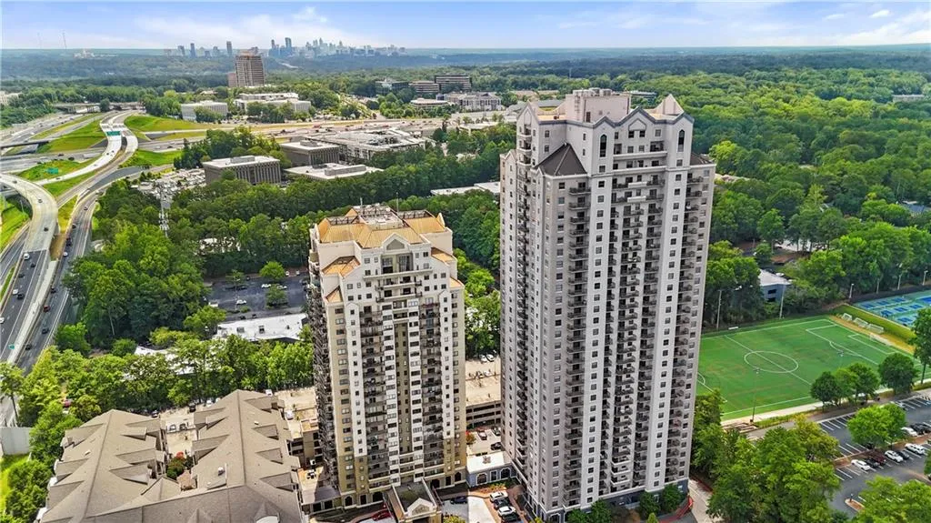 Bird's eye view of Atlanta