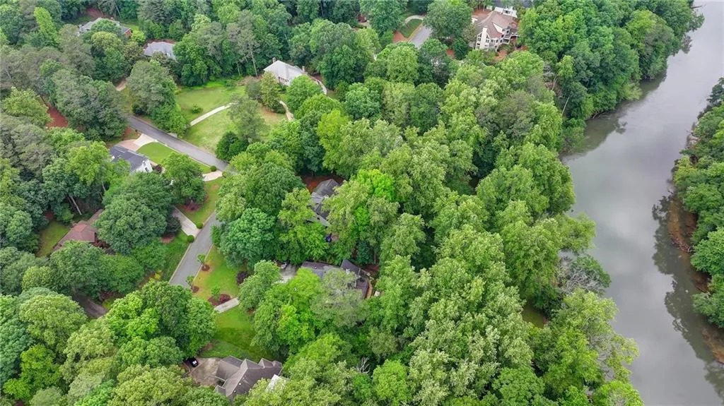 View of property location with a nearby body of water
